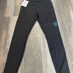 NWT Topo Designs Black Leggings